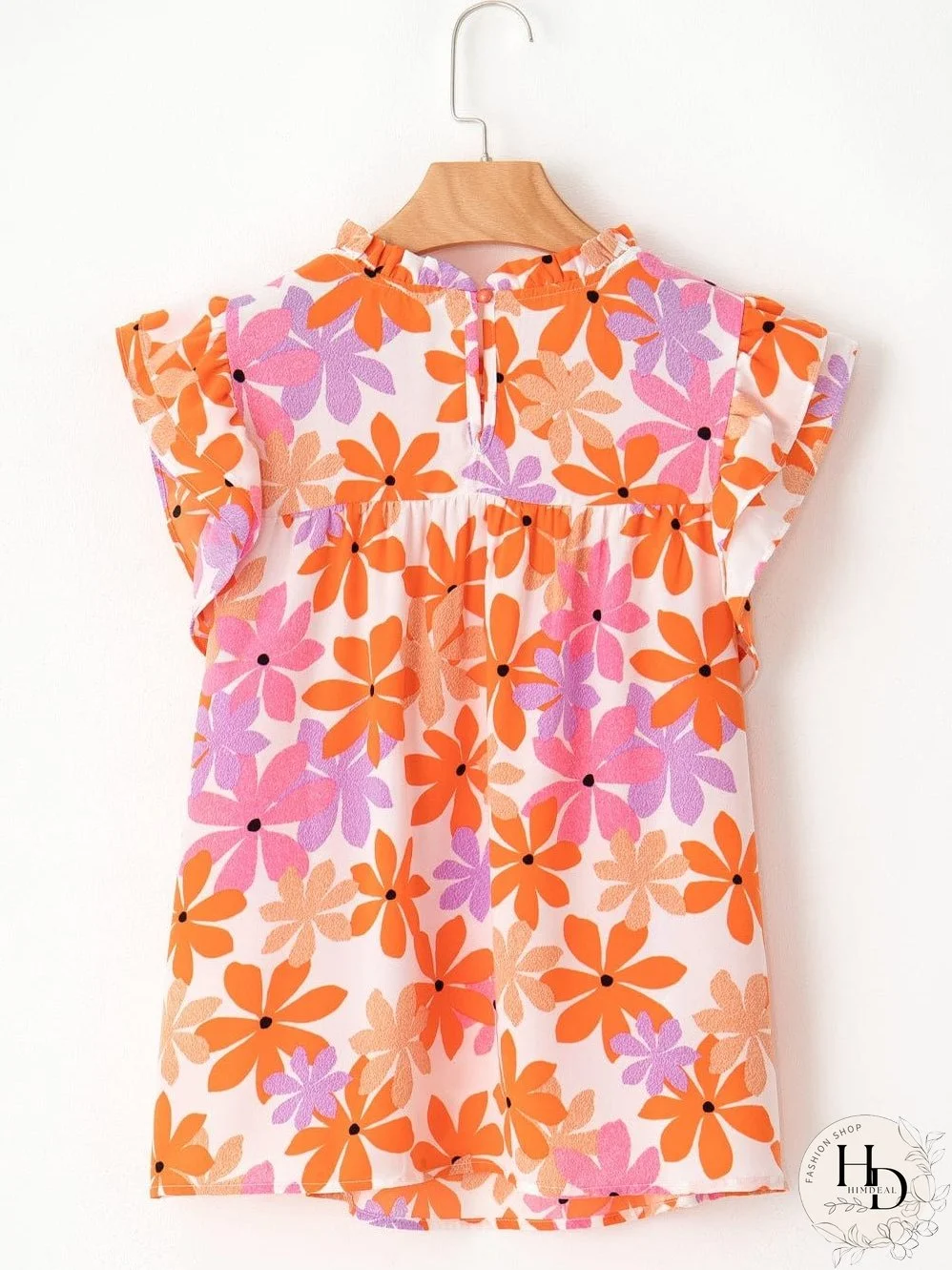Women's Flowy Floral Top