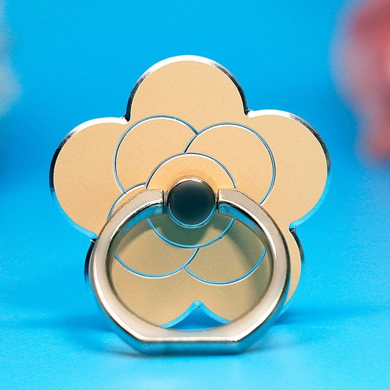 Alloy Flower Cartoon Style Phone Ring Grips Phone Accessories