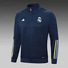 2023/2024 Real Madrid Long Zipped Jacket Royal blue Football Shirt