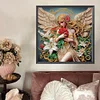 Engelsfee - speziell geformtes Diamantgemälde - 30*30cm