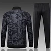 2025/2026 Corinthians Long Zipped Jacket Black Football Shirt 1:1 Thai Quality