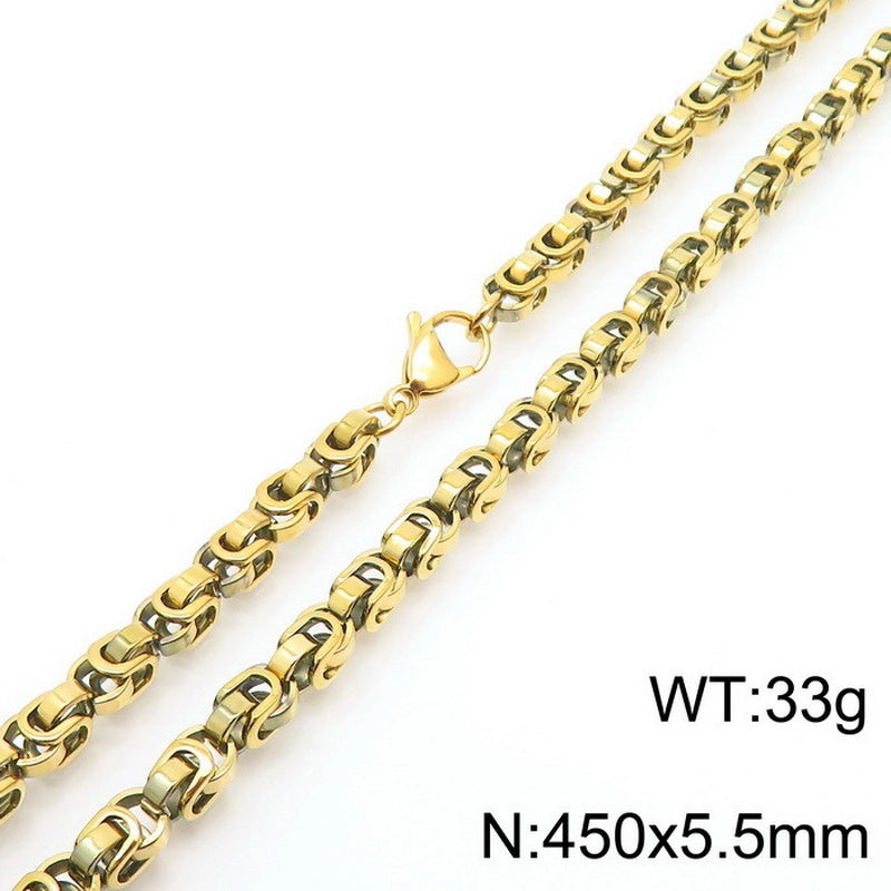 Fashion Popular Stainless Steel More Sizes Bamboo Necklace Choker Bracelet Necklace Accessories
