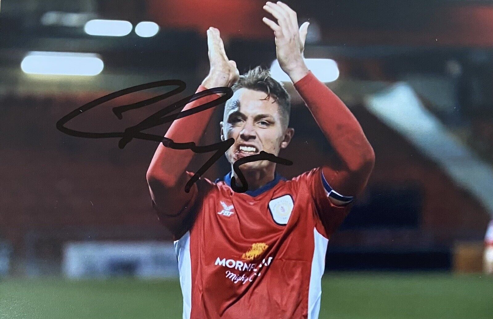 George Ray Genuine Hand Signed Crewe Alexandra 6X4 Photo Poster painting