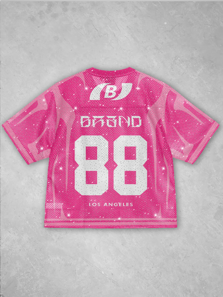 Pink Pioneer No. 88 Futuristic Jersey