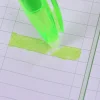 20PCS Erasable Oblique Head Color Fluorescent Pen Eraser School Season Student Office Stationery Highlighter