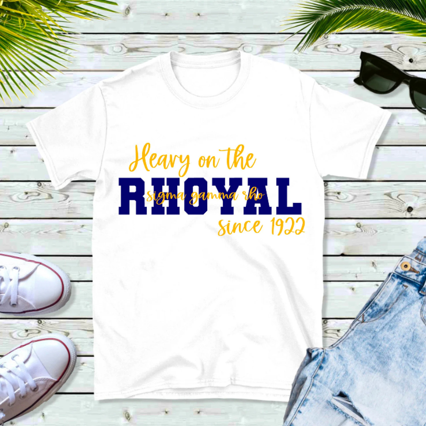 Heavy On The Rhoyal Sigma Gamma Rho Since 1922 T-shirt