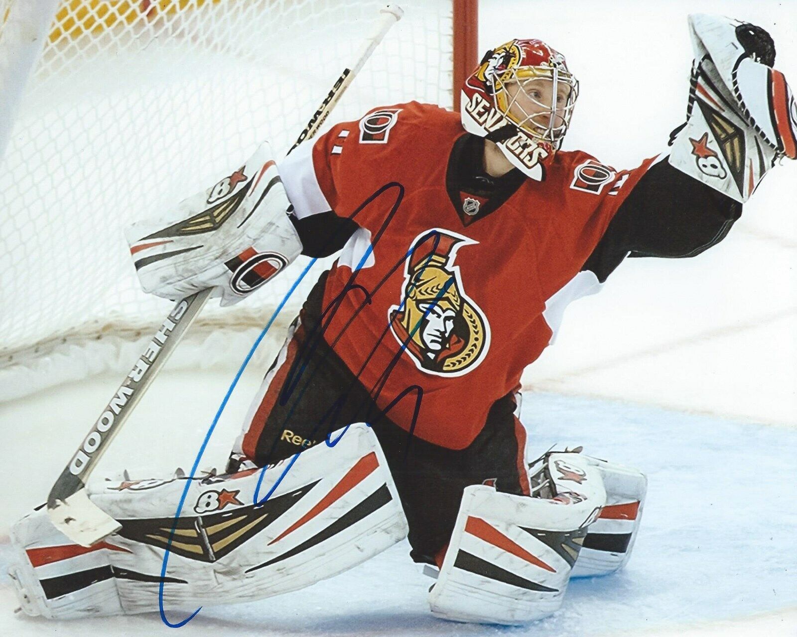 Craig Anderson Signed 8x10 Photo Poster painting Ottawa Senators Autographed COA