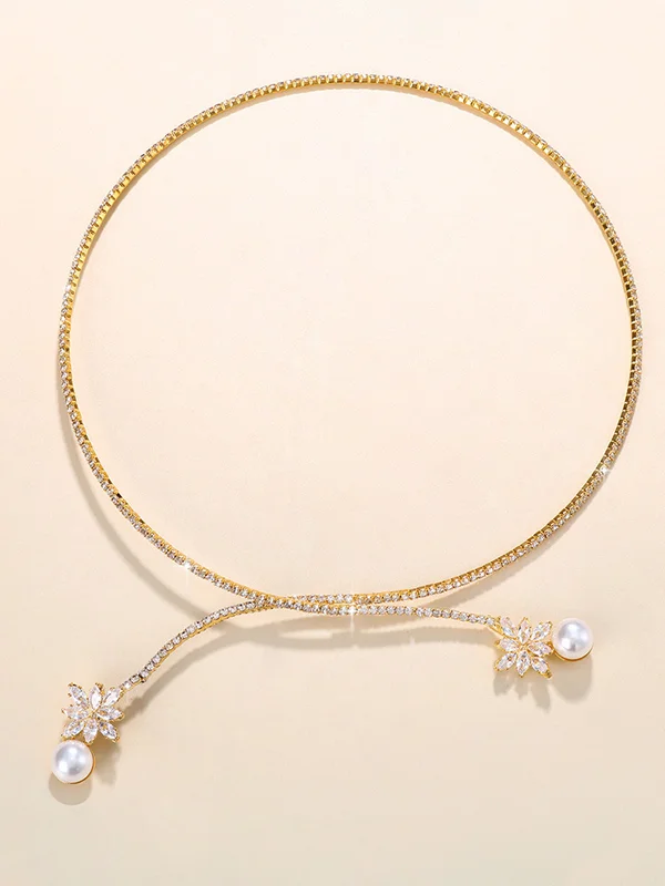 Rhinestone Necklaces Accessories
