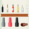 Bouchon de bouteille de vin et de boisson r&eacute;utilisable en silicone