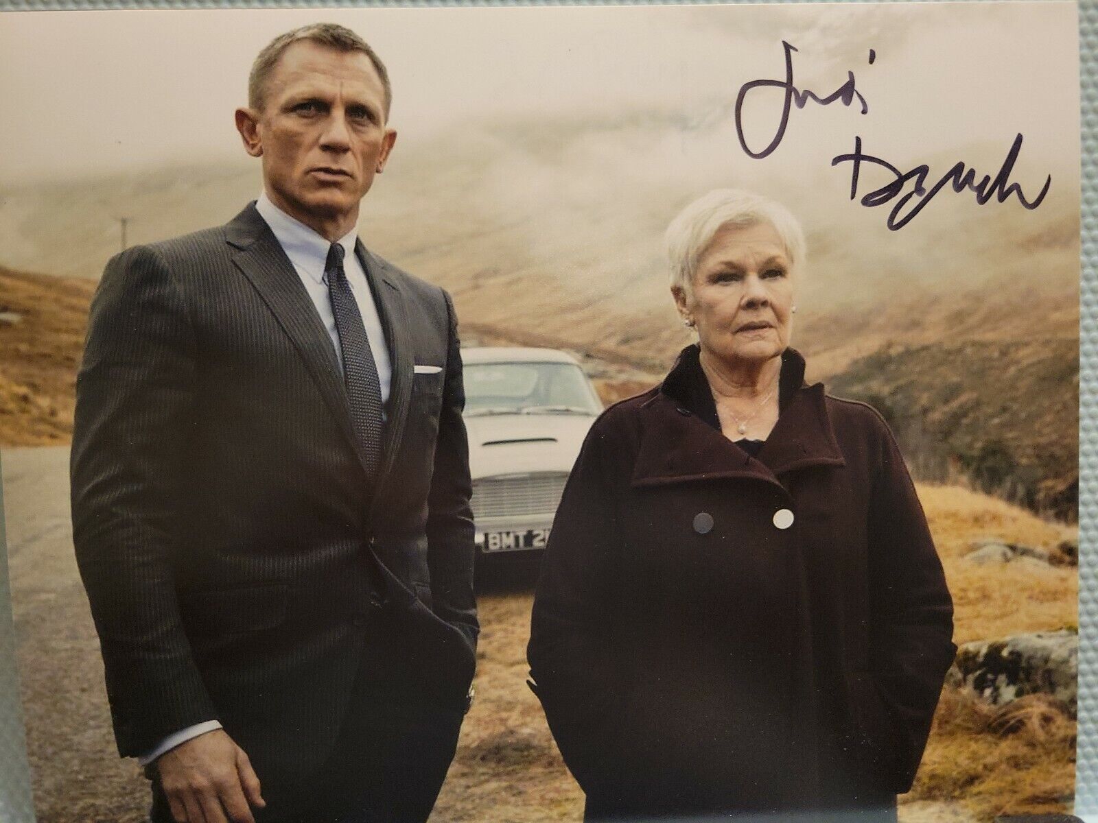 DAME JUDI DENCH SIGNED AUTOGRAPHED 8x10 Photo Poster painting M JAMES BOND 007 RARE