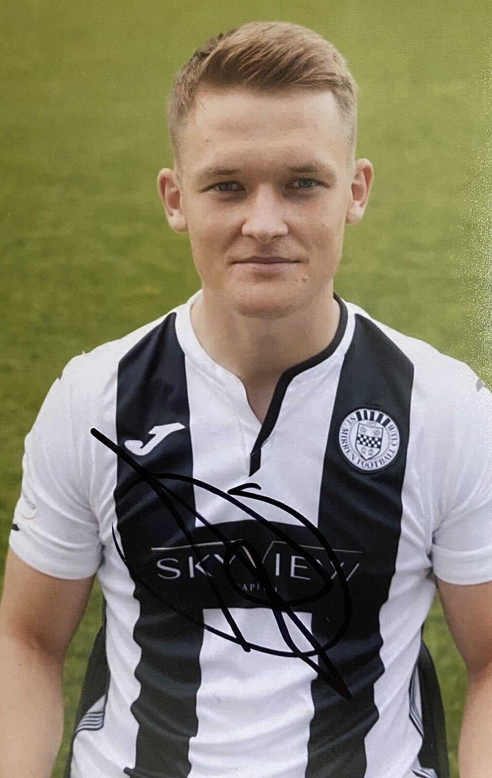 Sean McLoughlin Genuine Hand Signed St Mirren 6X4 Photo Poster painting 2