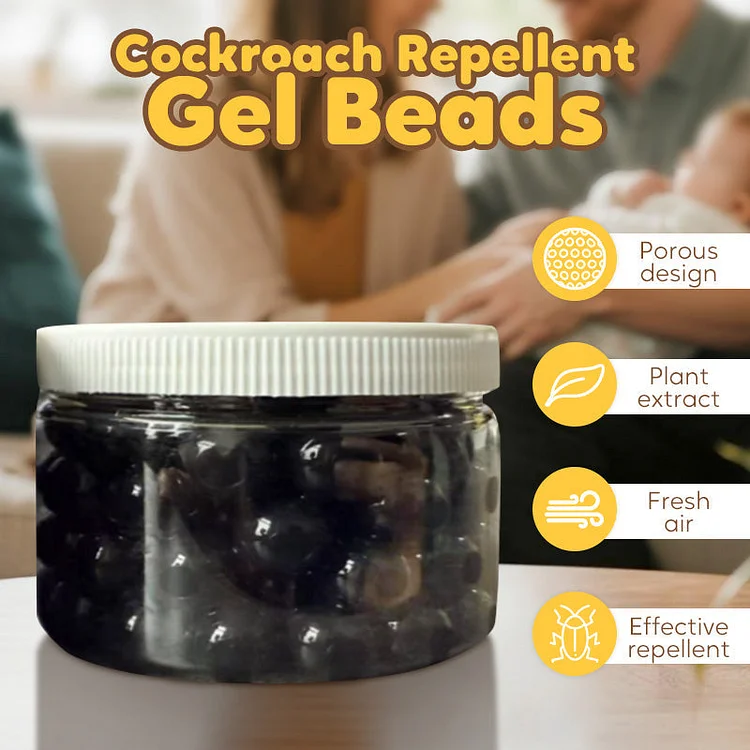 💥Powerful Cockroach Repellent Gel Beads