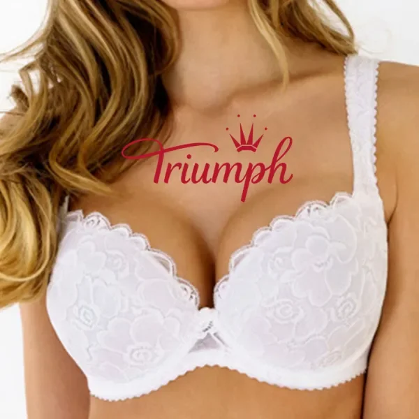 Triumph® - 3 sztuki💖50% taniej✨Regulowane koronkowe ramiączka i rozmiar stanika