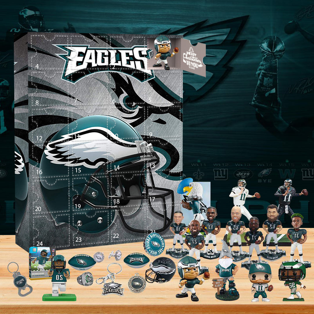 2025 Philadelphia Eagles Advent Calendar The One With 24 Little Doors