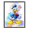Watercolor Disney Donald Duck - 11CT Stamped Cross Stitch 40*50cm/15.75*19.69in