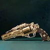 3D model steam fantasy puzzle mortise and tenon building blocks wooden assembly birthday gift revolver boy toy three-dimensional