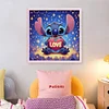 Stitch'S Love Under The Stars-11CT Stamped Cross Stitch 40*40cm/15.75*15.75in