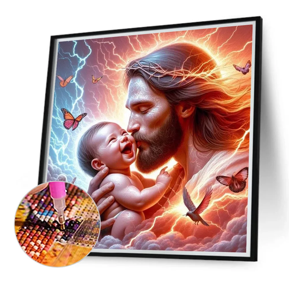Diamond Painting - Full Round Drill - Jesus(Canvas|40*40cm)