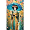 (40*70cm)Girl - Square AB Drill Diamond Painting