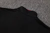 Joyfball 2024/2025 S&atilde;o Paulo Long Zipped Jacket Black Football Shirt 1:1 Thai Quality