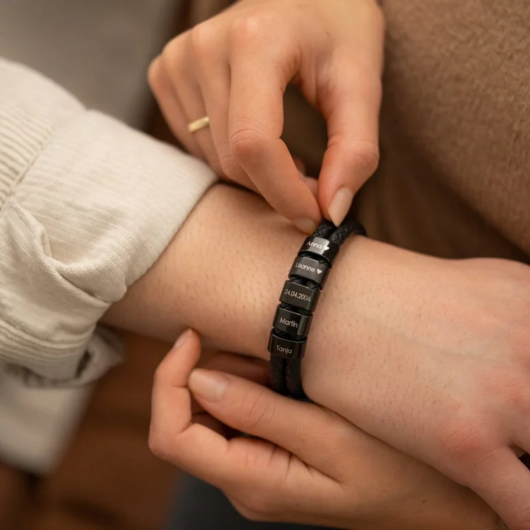 Personalised bracelets store for him