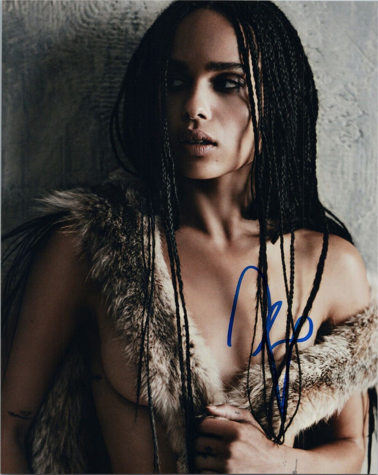 ZOE KRAVITZ Authentic Hand-Signed X-Men: First Class - Angel