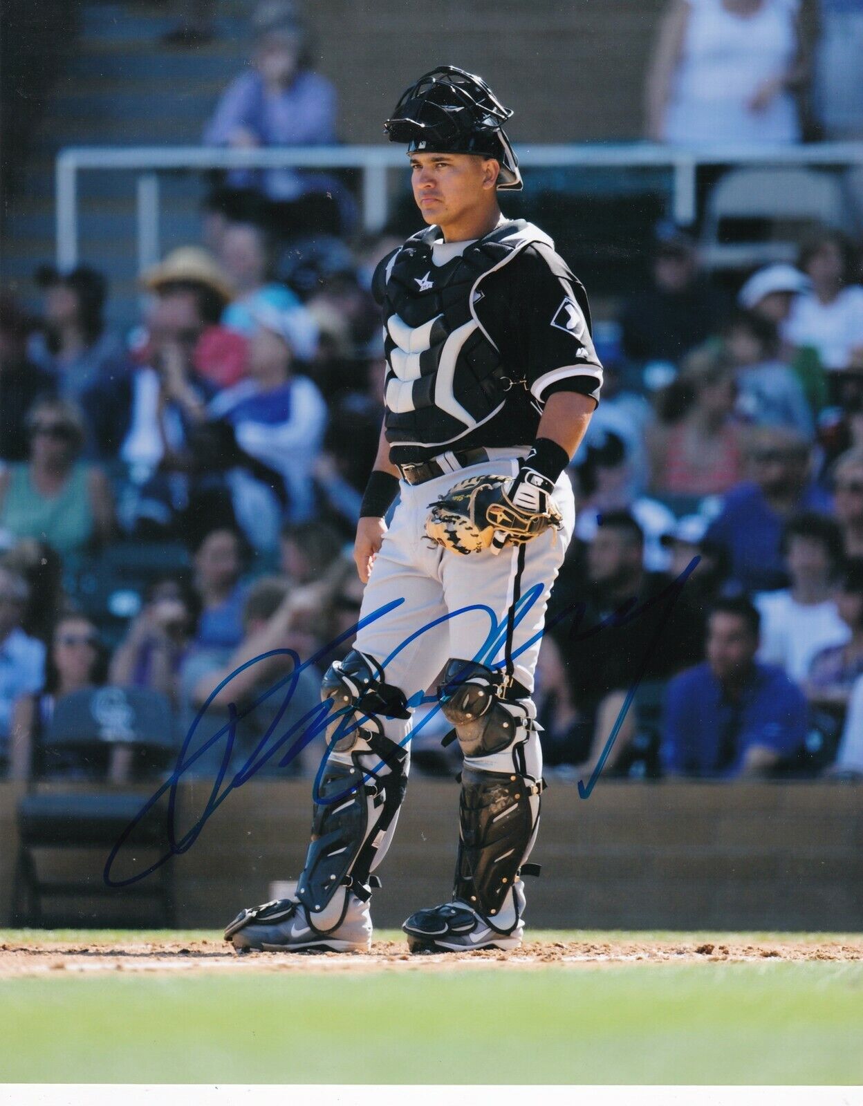 HECTOR GIMENEZ CHICAGO WHITE SOX ACTION SIGNED 8x10