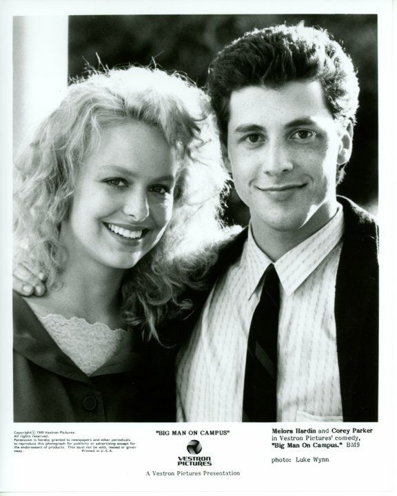 Melora Hardin Corey Parker Big Man on Campus Original 8x10 Press Photo Poster painting