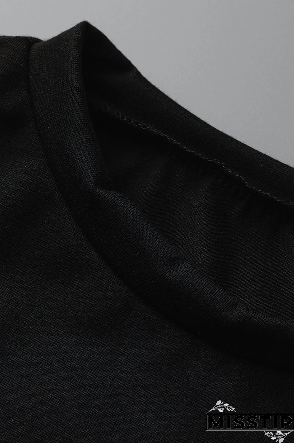 Fuchsia Fashion Print Mesh One Shoulder Short Sleeve Two Pieces