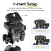 One-click Open Tripod Handheld Camera Stand Gimbal Vlog Desktop Tripod Portable Outdoor Photography Suitable For DJI Action5/4 Mantis Tripod