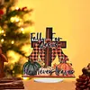 Acrylic Special Shape Pumpkin Cross Desktop Diamond Art Kits Bedroom Table Ornament Kits