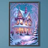 Diamond Painting-DIY Full Round Drill Snow Castle(40*60CM)