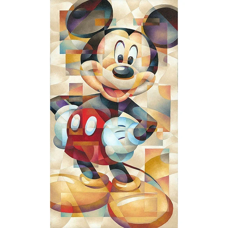 Disney Mickey Mouse 30*60CM(Canvas) Full Round Drill Diamond Painting gbfke