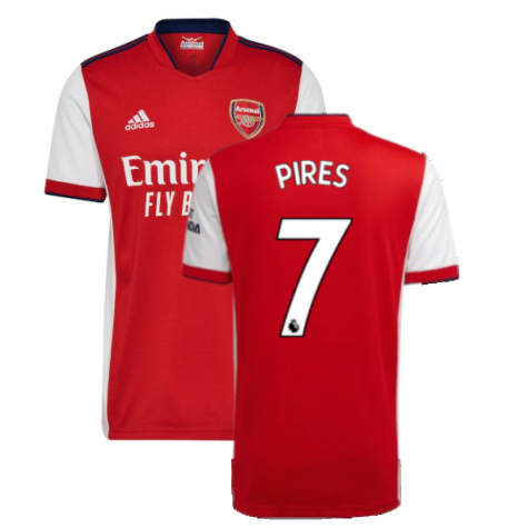 Maillot Arsenal Robert Pires 7 Domicile 2021/22