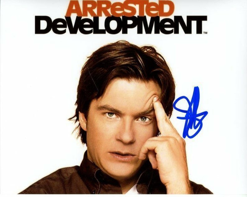 Jason bateman signed autographed arrested development michael bluth Photo Poster painting