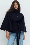 Sculptiss&trade; Belt Cape Jacket