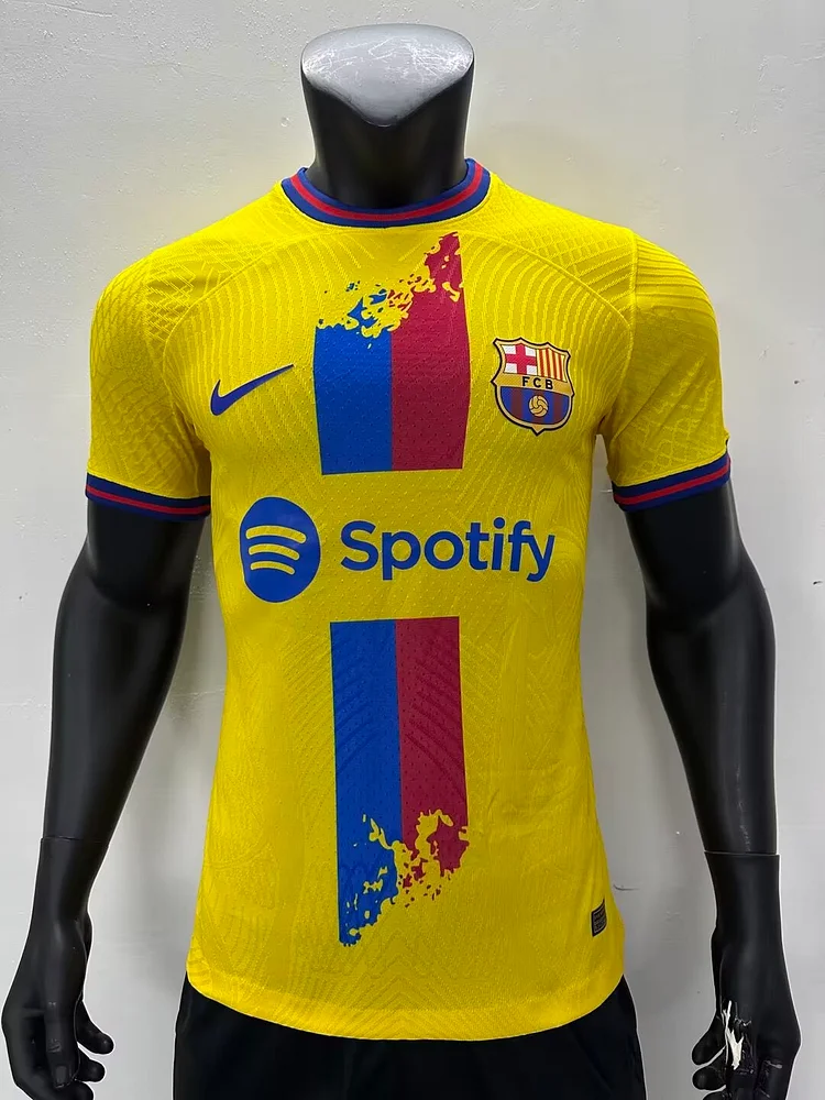 2023/2024 Barcelona Yellow Classic Player Edition 1:1 Thai Quality