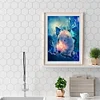 Diamond Painting -DIY Round Drill Kitten Flower