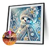 Schneemann 5d DIY Diamond Art Malerei Sets spezielle Form Teilbohrer Kunst 30x30cm
