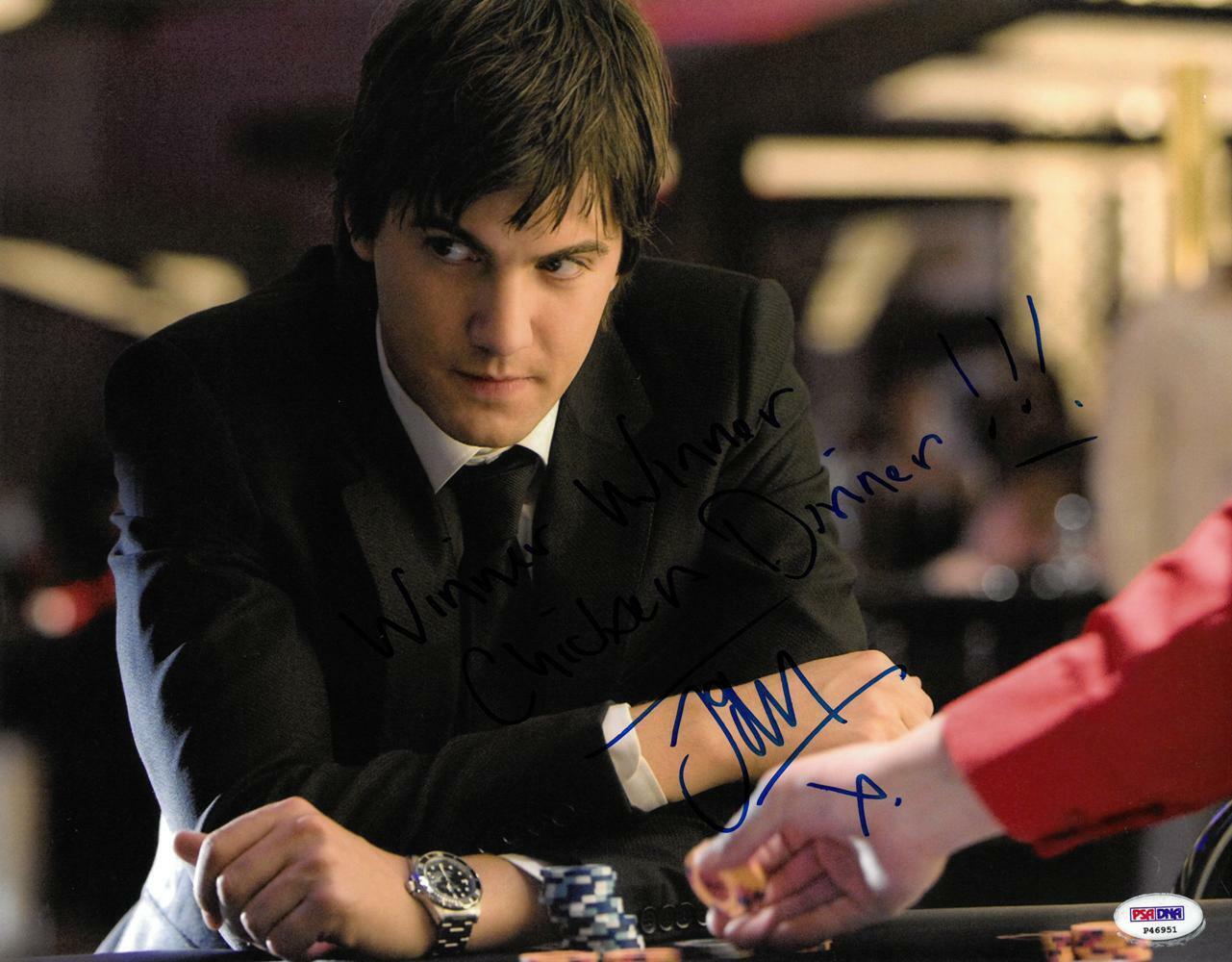 Jim Sturgess Signed 21 Authentic Autographed 11x14 Photo Poster painting w/Insc. PSA/DNA #P46951