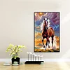 Diamond Painting -DIY Full Round Drill Horse(40*60CM)