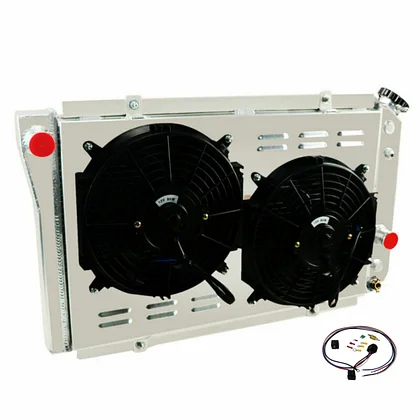 4 Row Radiator Fan Shroud Relay For 1977-1982 Chevrolet Corvette 5.0L 5.7L V8 e 4 Row Radiator Fan Shroud Relay For 1977-1982 Chevrolet Corvette 5.0L 5.7L V8 e