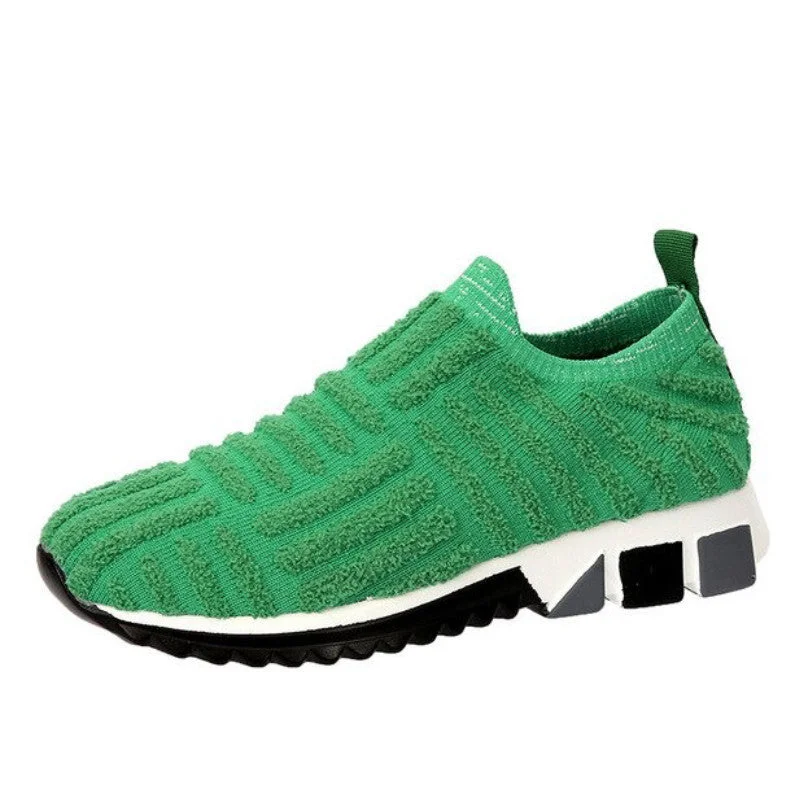 Women Knitted Orthopedic Shoes Slip-on Leisure Sneakers