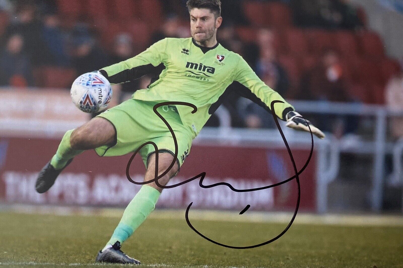 Scott Flinders Genuine Hand Signed Cheltenham Town 6X4 Photo Poster painting