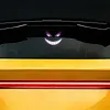 Demon Eye LED Car Window Warning Light Solar Panel Breathing Lamp