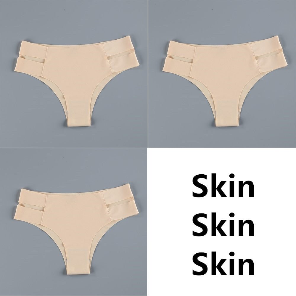 3pcs/Lot Women Underwear Ladies Sexy Low Waist Seamless Panties For Women Sexy Panties Briefs Women Invisible Sport Underpants