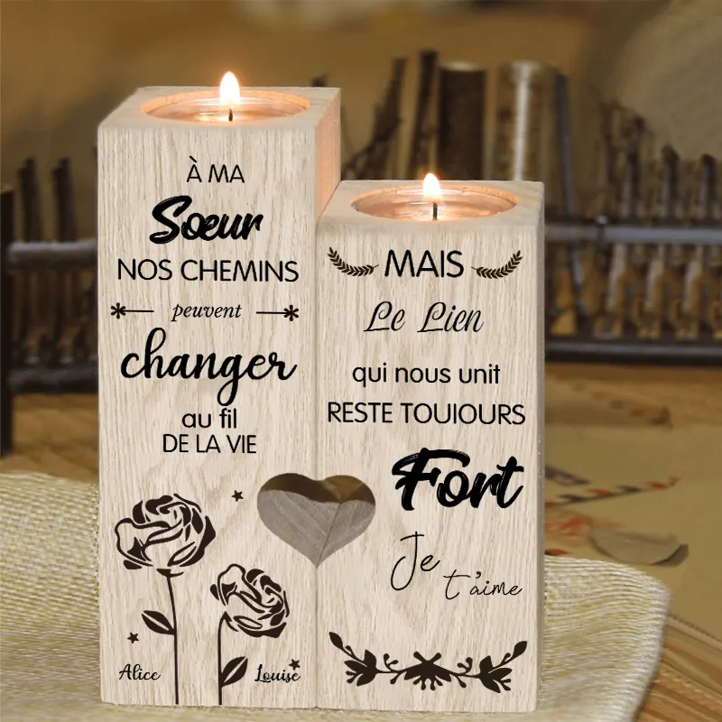Bougeoir à Dôme En Porcelaine Lithophane - Projette Une Image En 3D Avec Une Bougie LED, Cadeau Personnalisé
