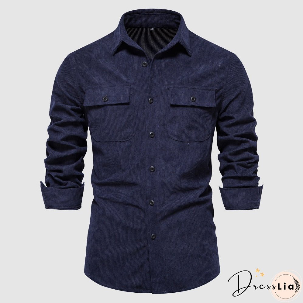 Liberty Corduroy Military Shirt