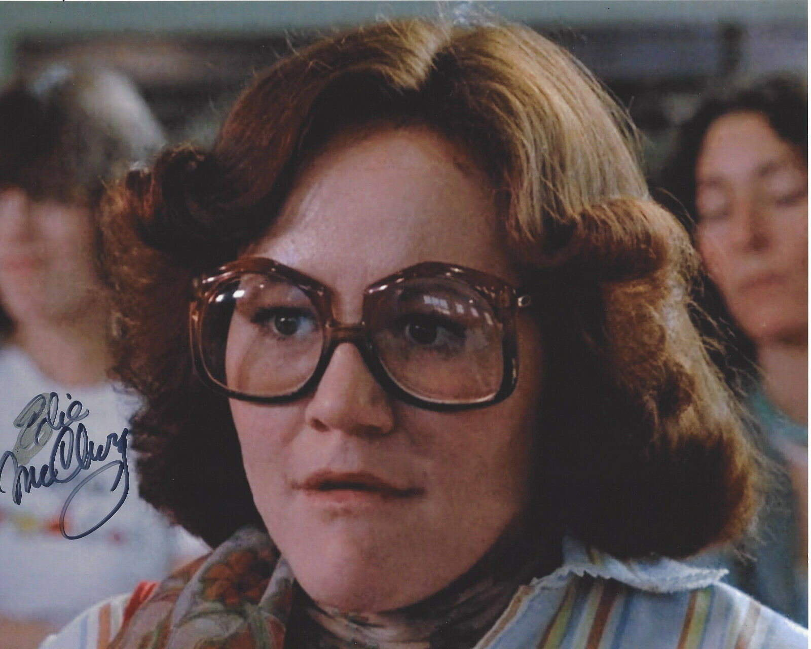 EDIE MCCLURG SIGNED AUTHENTIC 'CARRIE' HELEN 8X10 Photo Poster painting w/COA ACTRESS RARE