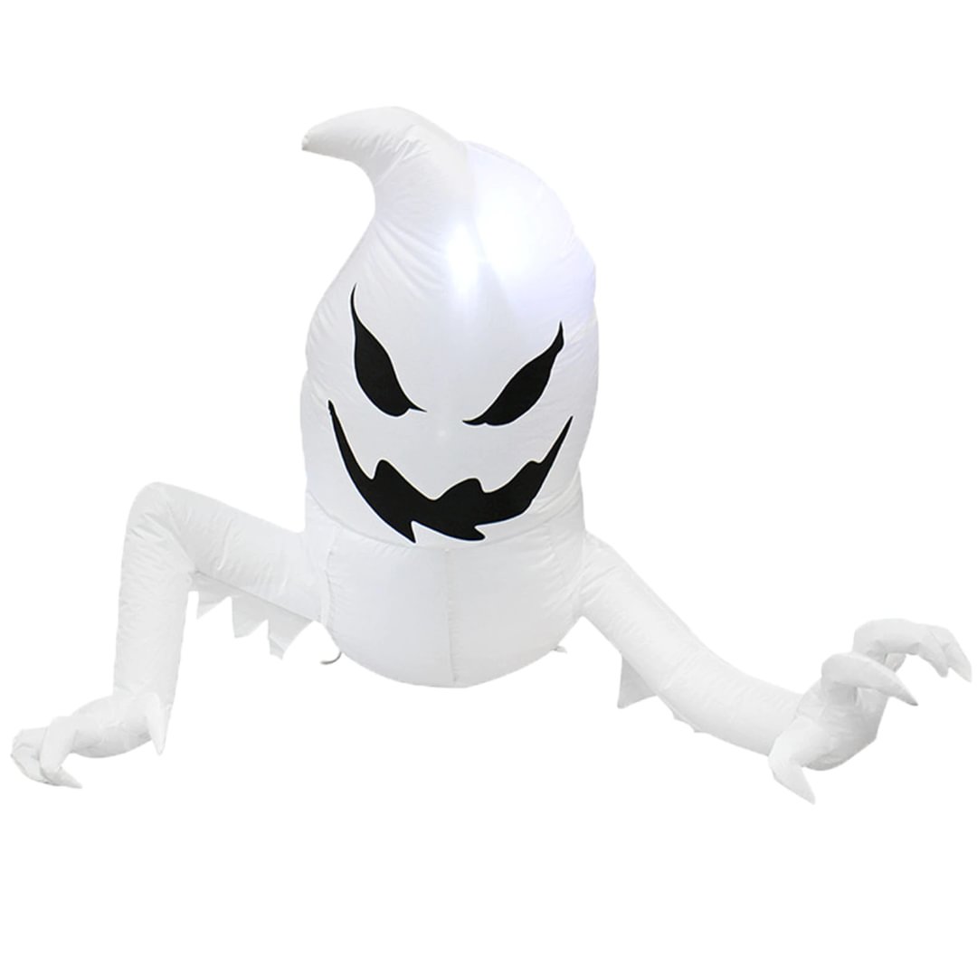Halloween Inflatable Ghost Inflatables Outdoor Ghost With Led Blow Up Decorations With Built-in Led For Outdoor Indoor Party